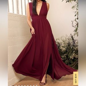 Lulus Heavenly Hues Maxi Dress